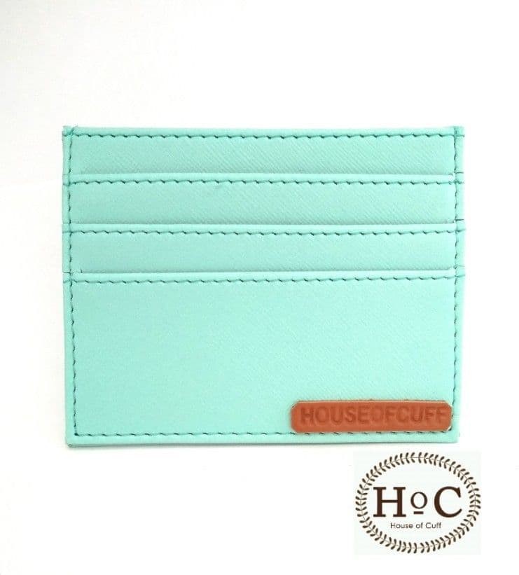 CARD HOLDER WALLET TURQUOISE