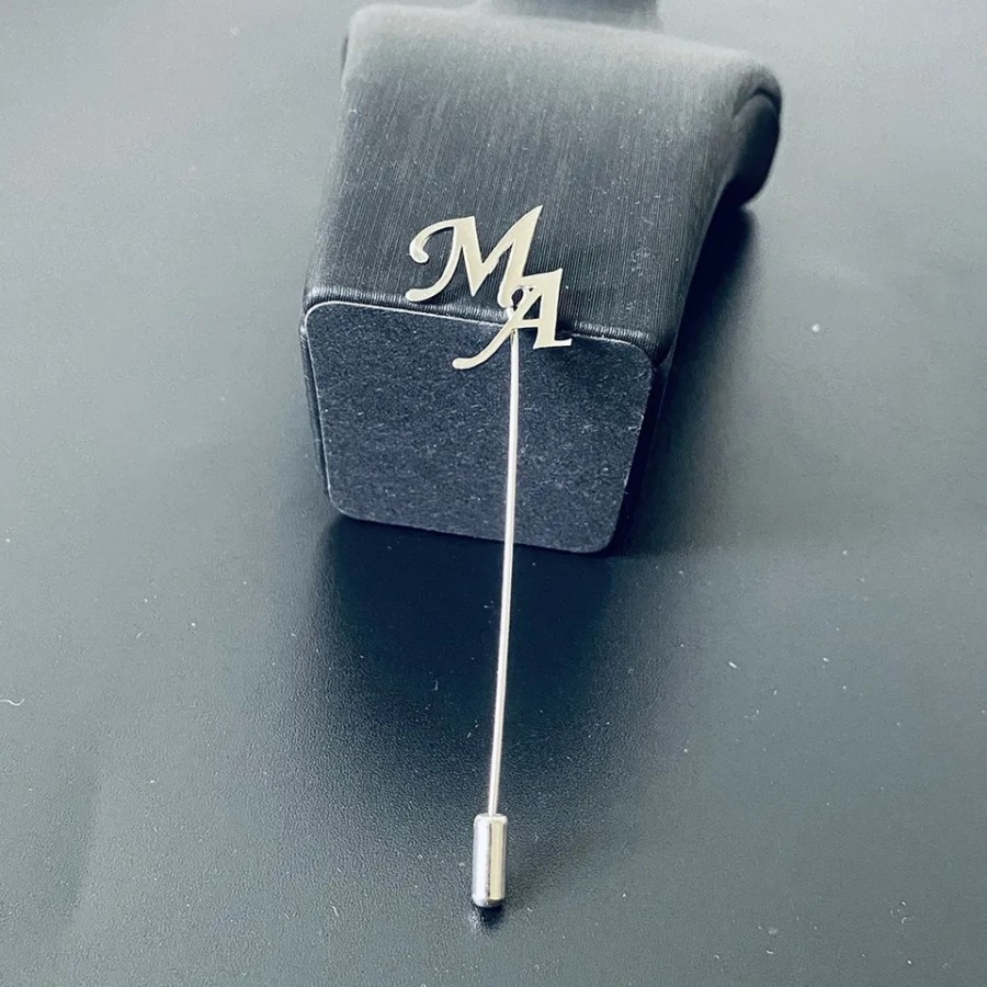 houseofcuff custom pin lapel pin bros inisial nama untuk jas formal