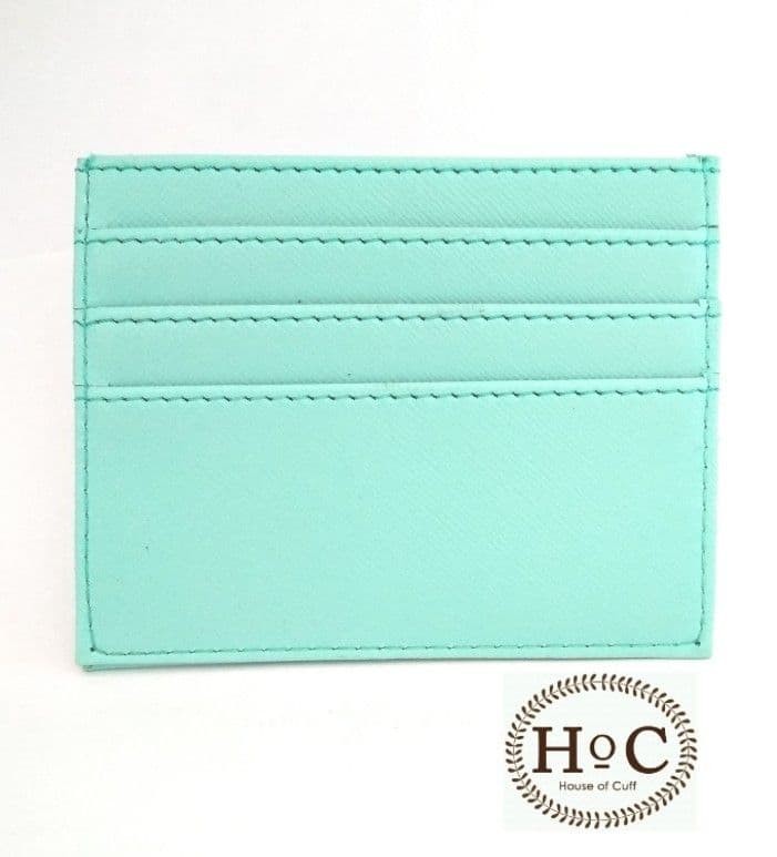 CARD HOLDER WALLET TURQUOISE